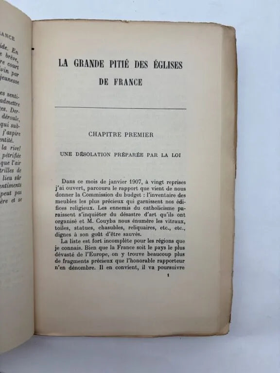 Réunion de 5 volumes de Maurice Barrès
