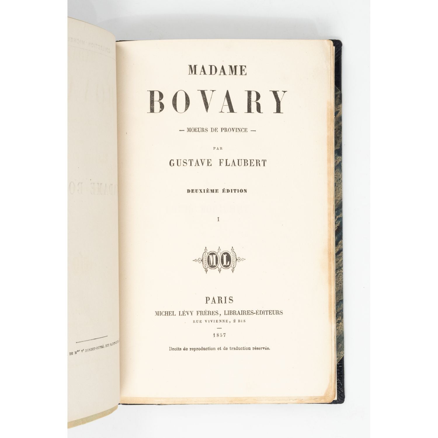 Madame Bovary de Gustave Flaubert