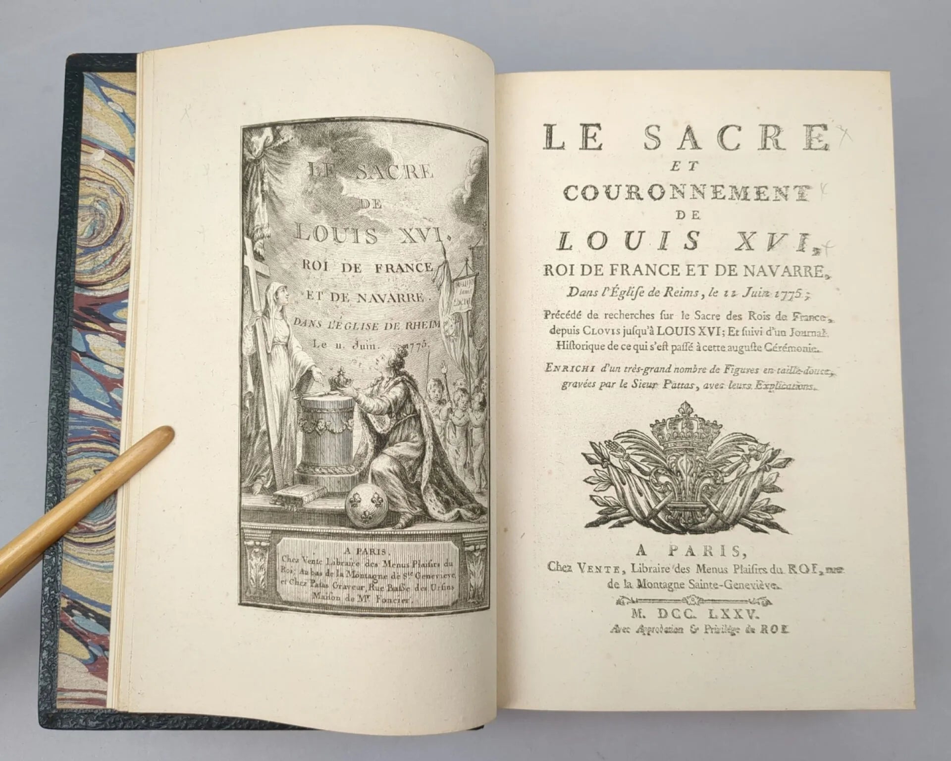 Le Sacre et couronnement de Louis XVI