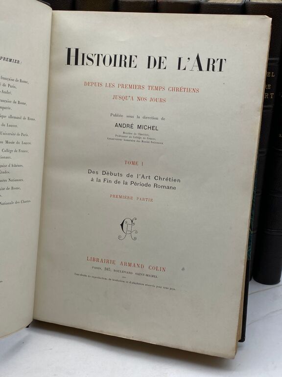 Histoire de l’Art depuis les premiers temps chrétiens