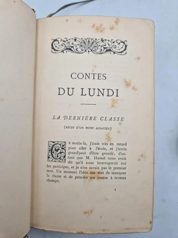 Lettres de mon Moulin et Contes du Lundi d’Alphonse Daudet