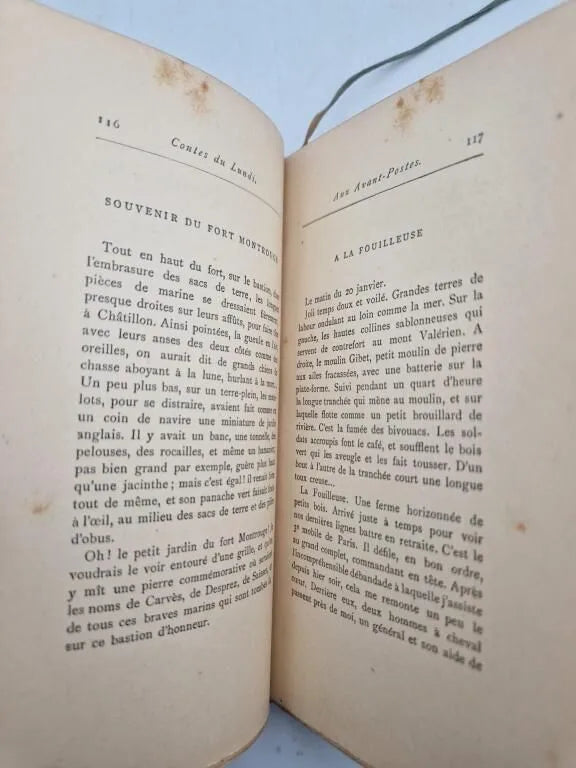 Lettres de mon Moulin et Contes du Lundi d’Alphonse Daudet