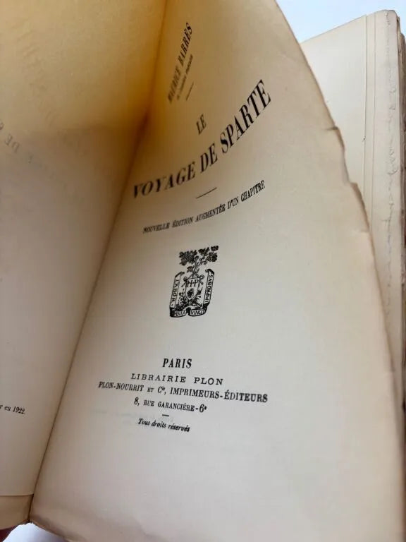 Réunion de 5 volumes de Maurice Barrès