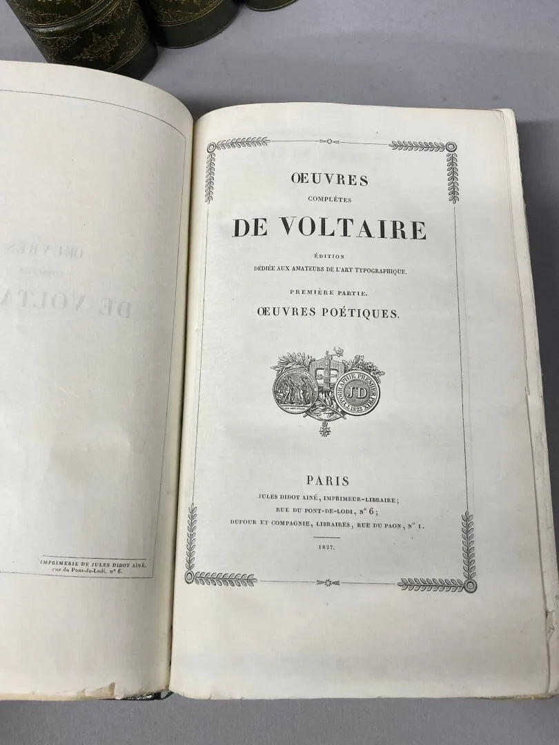 Œuvres complètes de Voltaire