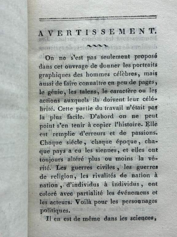 Galerie historique des hommes les plus célèbres par Charles-Paul Landon
