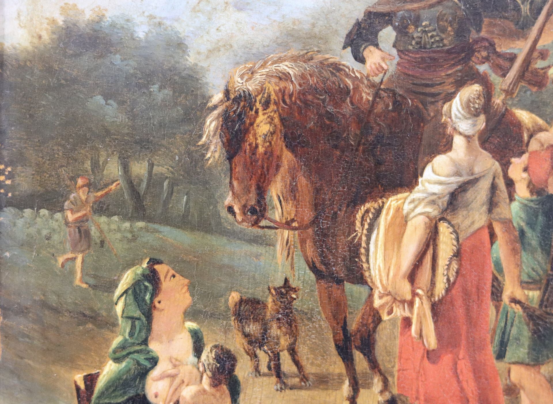 Herminie chez les bergers