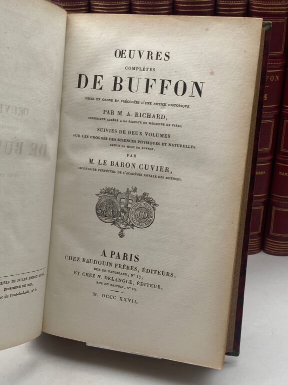 Œuvres complètes de Buffon