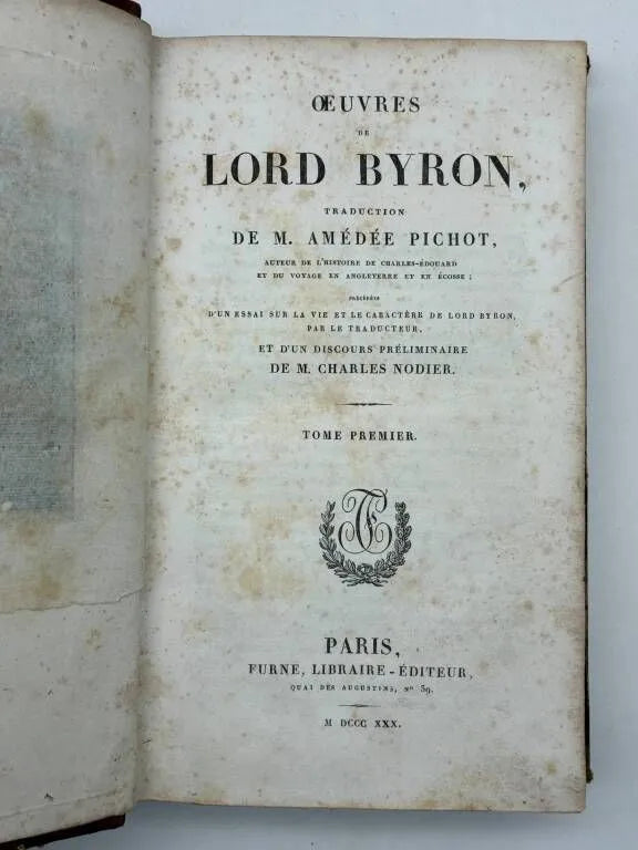 Œuvres de Lord Byron