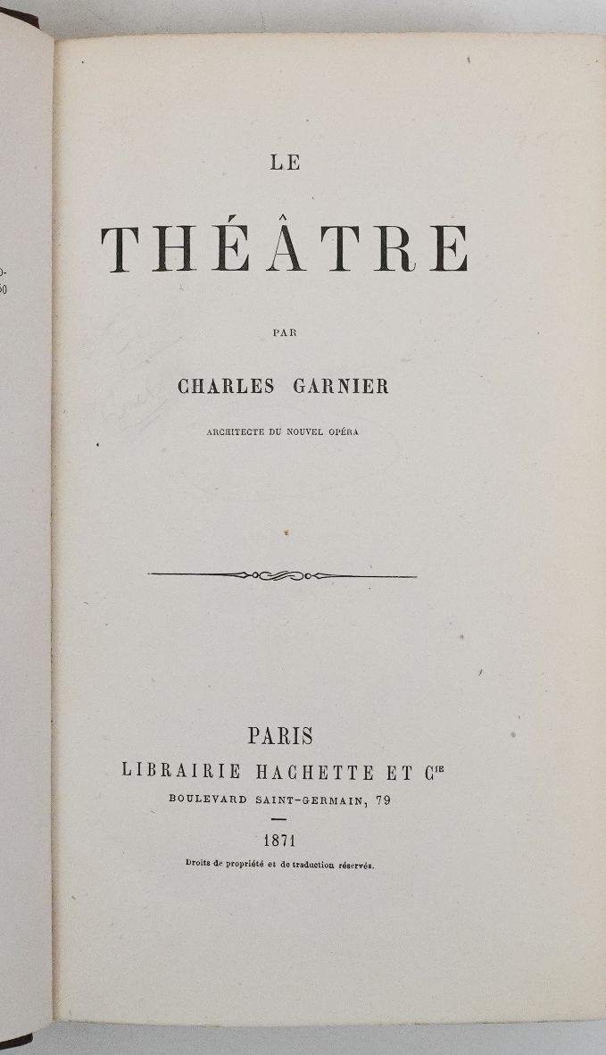 Le Théâtre, par Charles Garnier